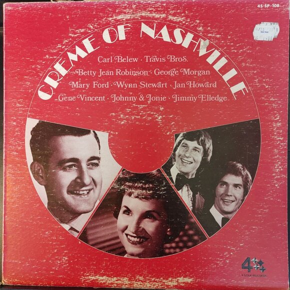 Other - Vintage Vinyl Record "Creme of Nashville - Various" 1977